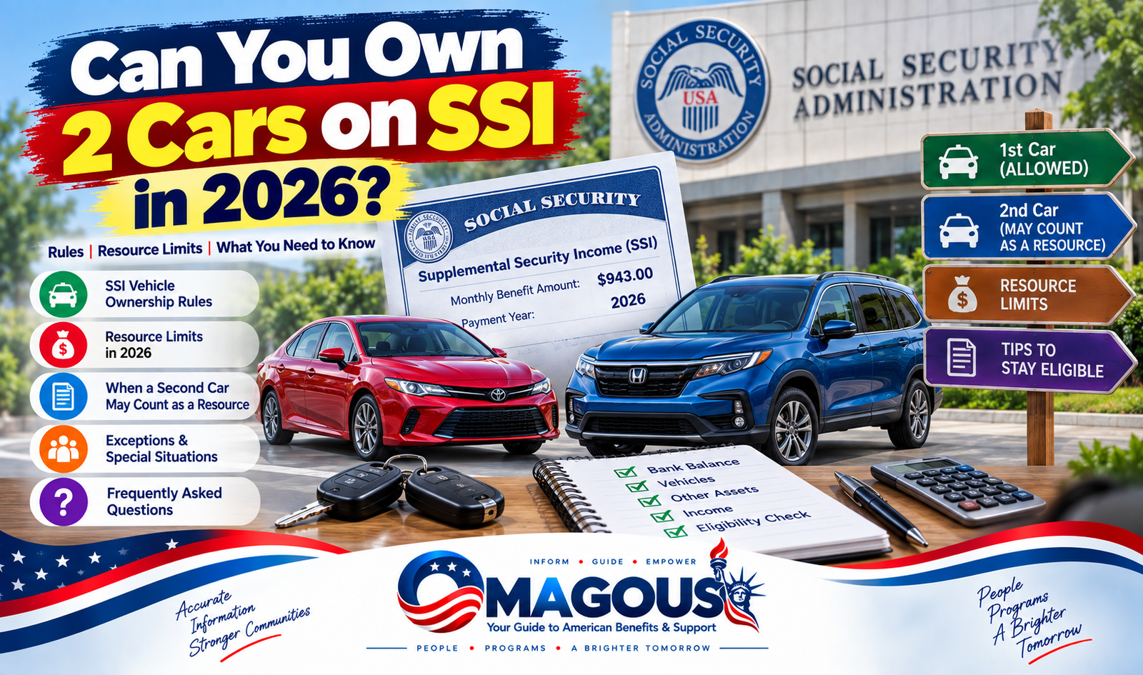 Can You Own 2 Cars on SSI 2026 SSI vehicle rules