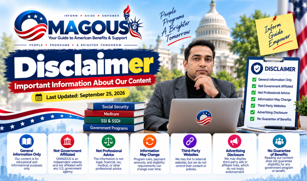 Disclaimer of omagous