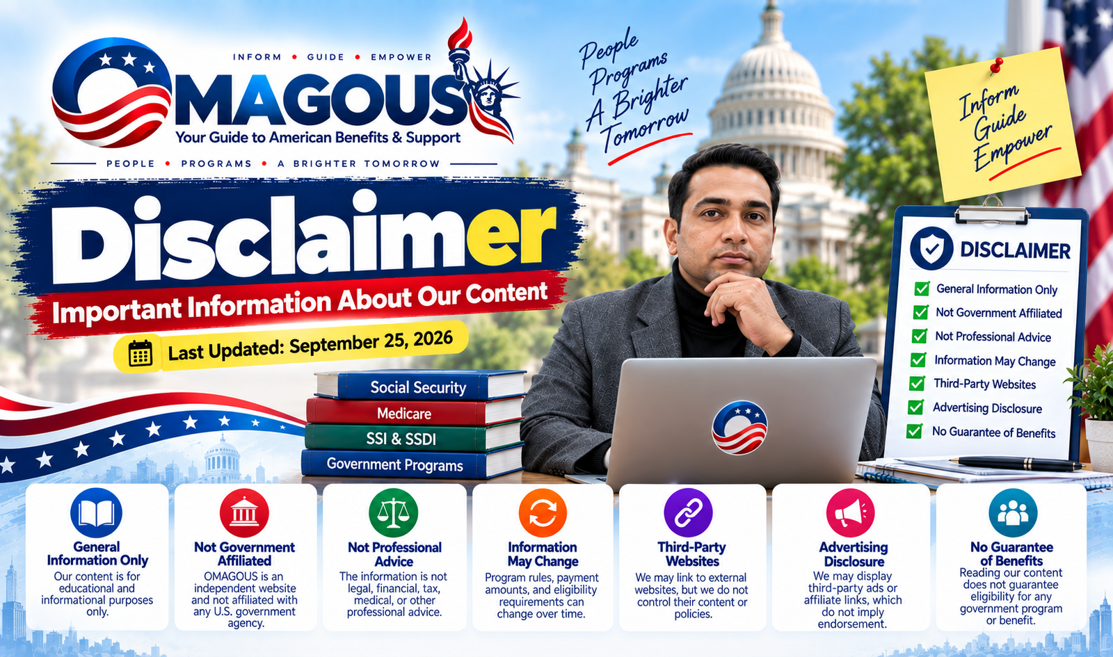 Disclaimer of omagous