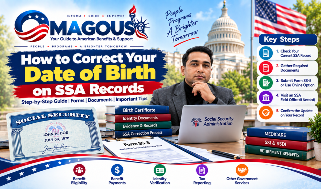 How to Correct Your Date of Birth on SSA Records