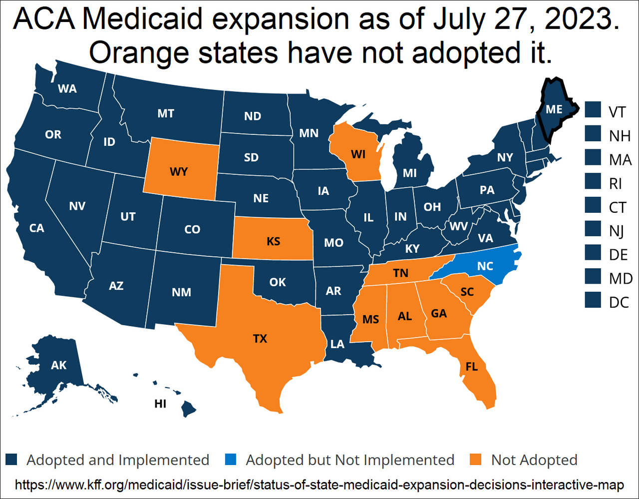 State-specific income limits