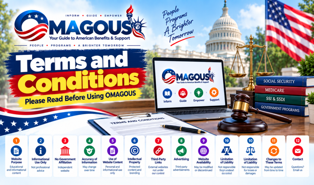 terms and conditions of omagous