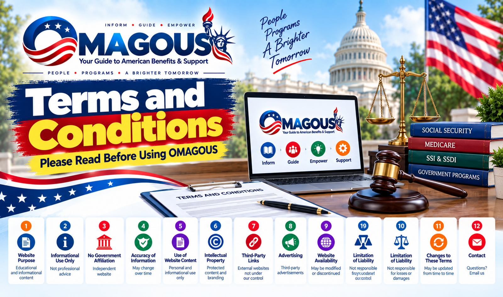 terms and conditions of omagous