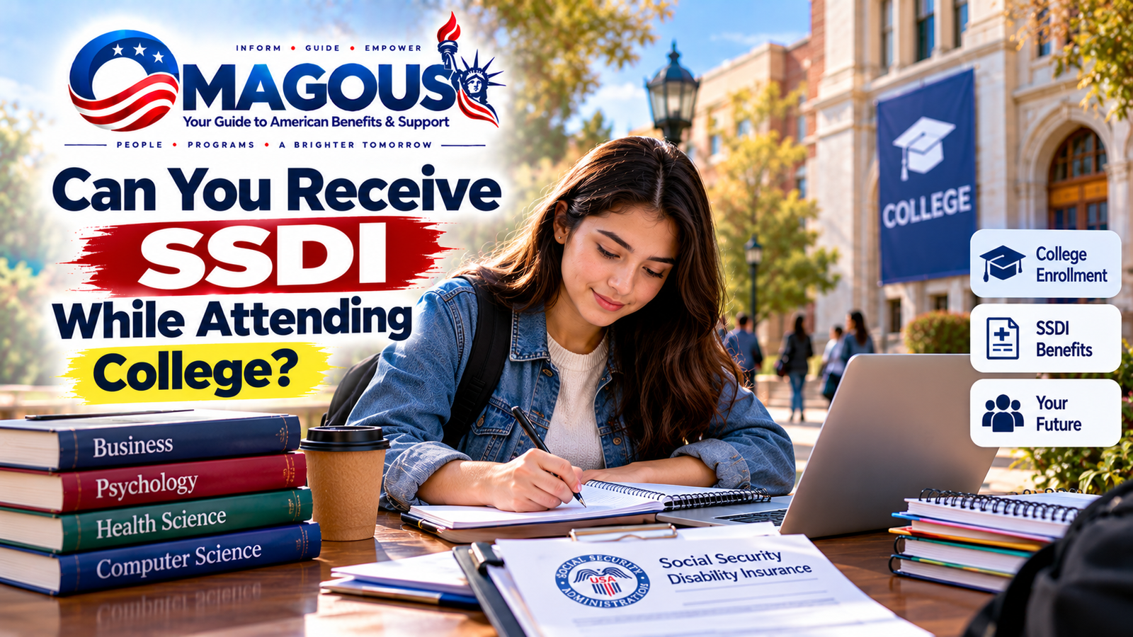 Can You Receive SSDI While Attending College