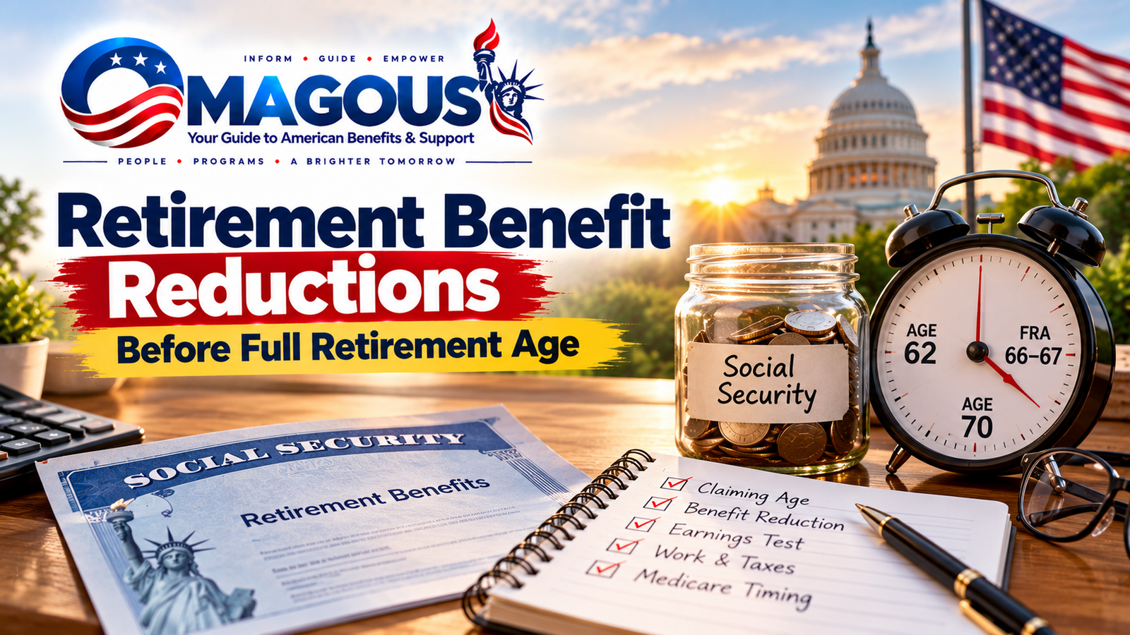 Retirement Benefit Reductions Before Full Retirement Age