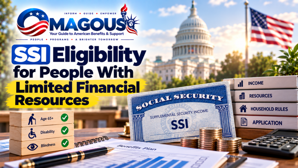 SSI Eligibility for People With Limited Financial Resources