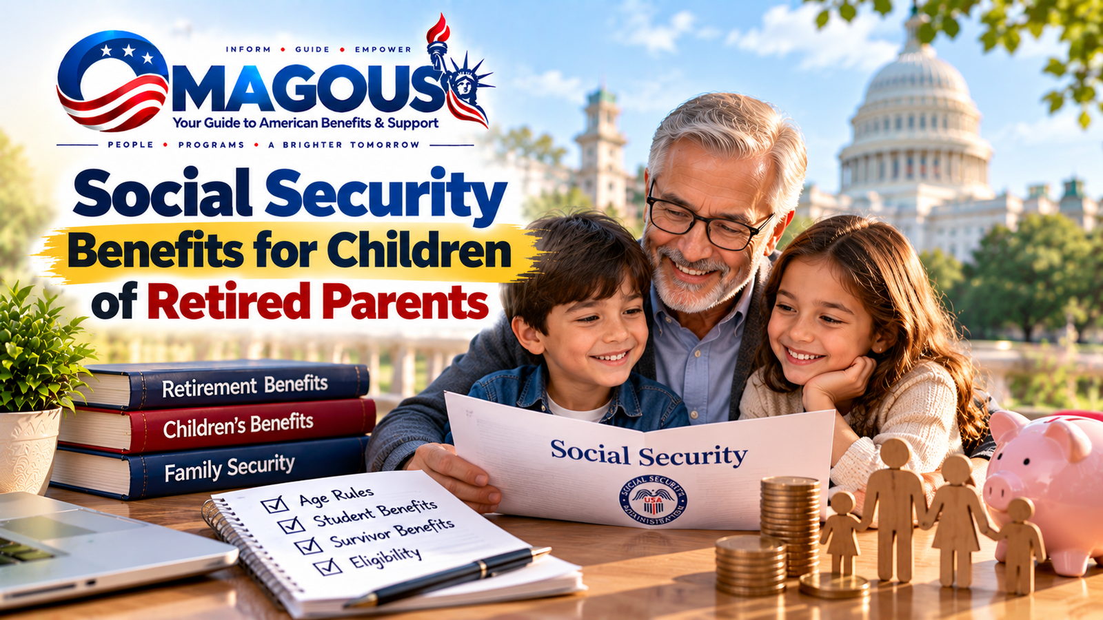 Social Security Benefits for Children of Retired Parents